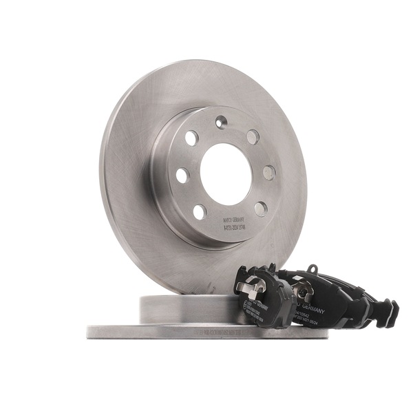 47751 MAPCO Kit de discos y pastillas de freno Lado de montaje: Eje delantero comprar online