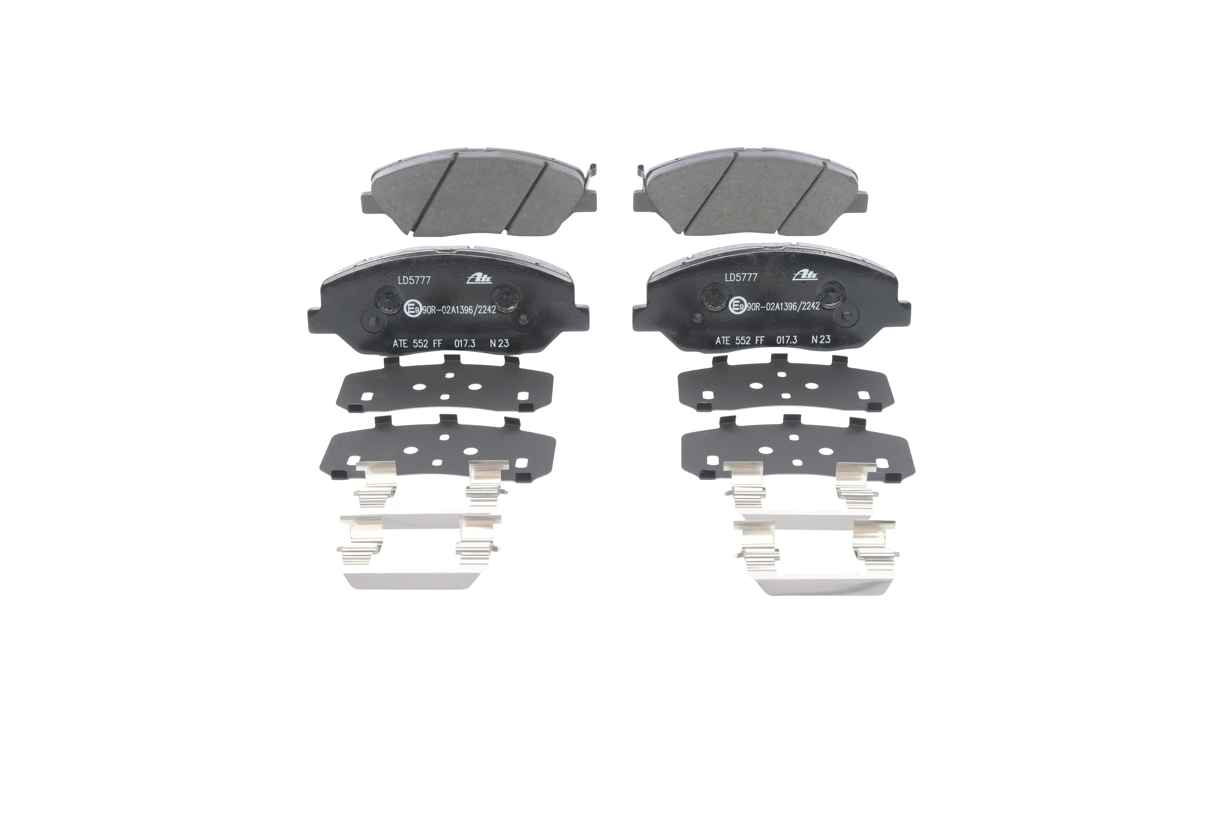 Número OEM 58101 2BA10 - Juego de pastillas de freno 13.0470-5777.2 CITROËN, HYUNDAI, HONDA, KIA, SSANGYONG