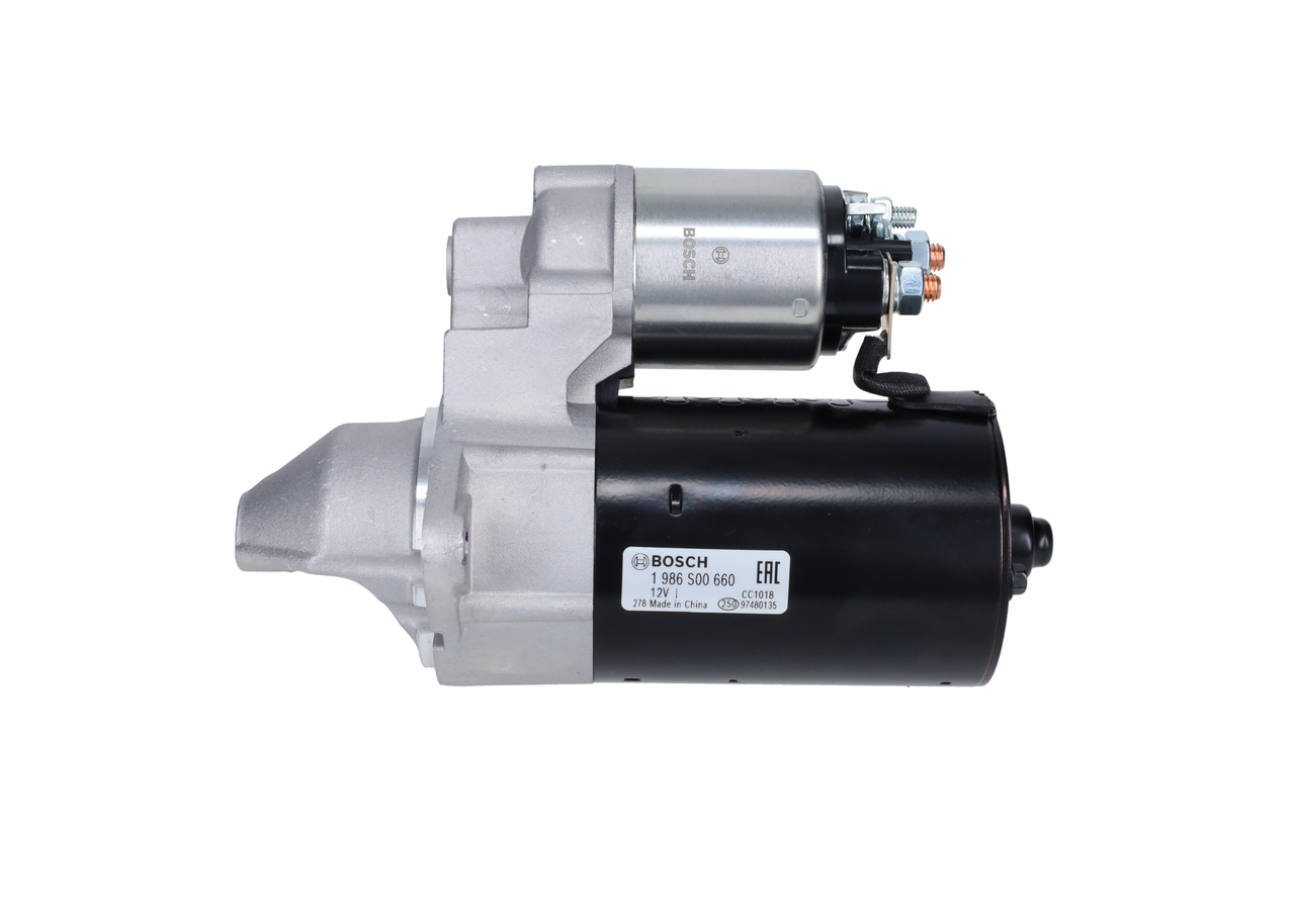 Starter Motor 1 986 S00 660 BOSCH OPEL Astra G CC (T98) 1.8 (F08, F48) 2003 110 PS
