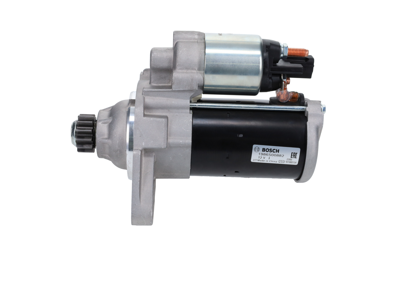 Starter 1 986 S00 882 BOSCH Volkswagen T-Cross (C11_) 1.0 TSi Flexfuel 2019 128 Pk