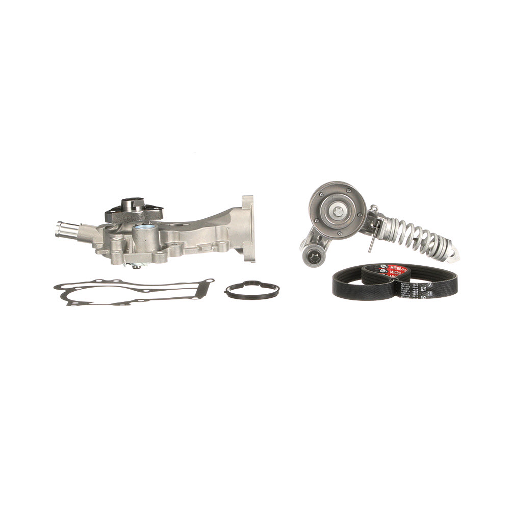 GATES KP15PK1335 Wasserpumpe + Keilrippenriemensatz VAUXHALL Corsa Mk4 (E) Schrägheck (X15) 1.4 90 PS Benzin 2014