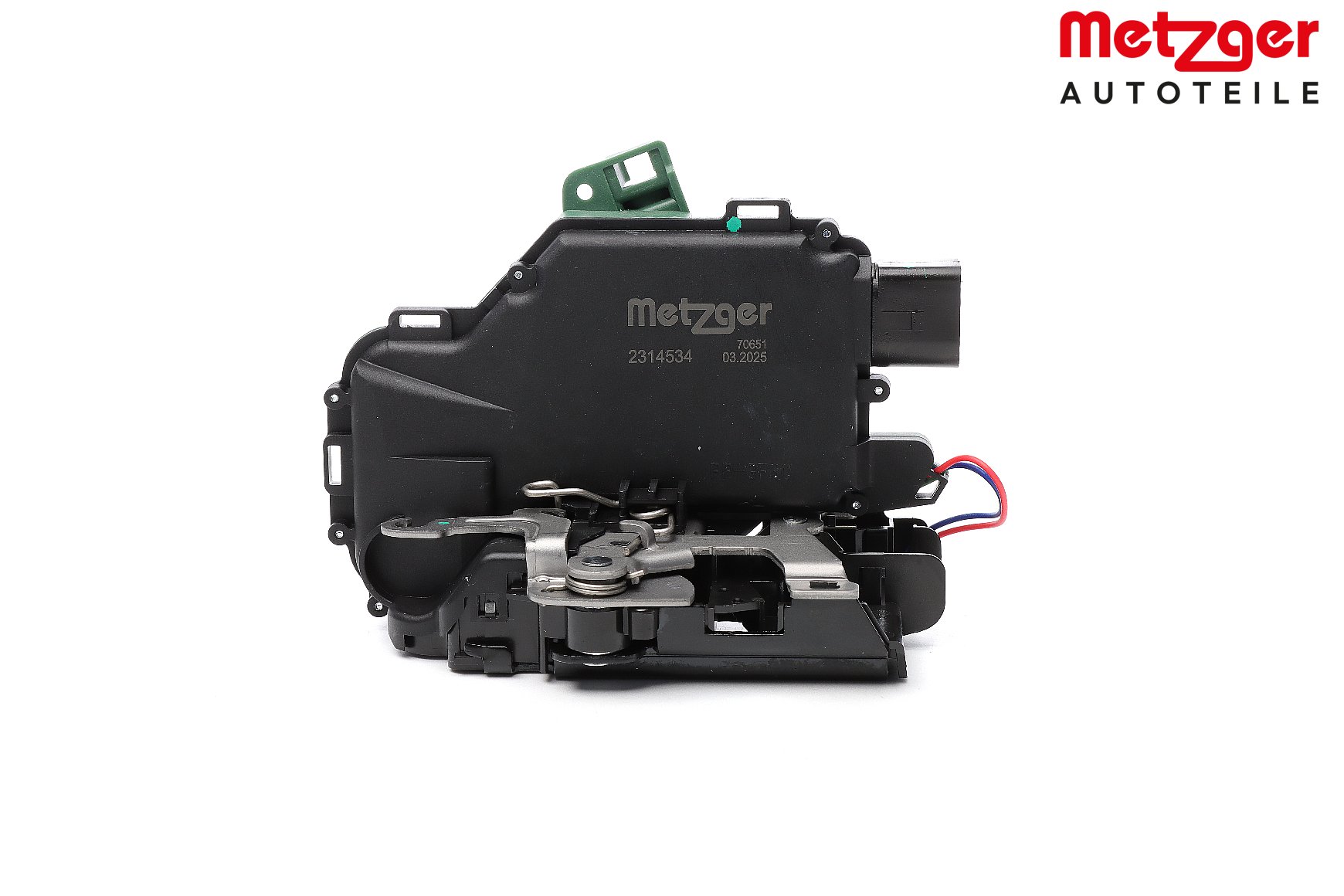 Número OEM 3B1 837 016 AD - Cerradura de puerta 2314534 SEAT, AUDI, SKODA, PORSCHE