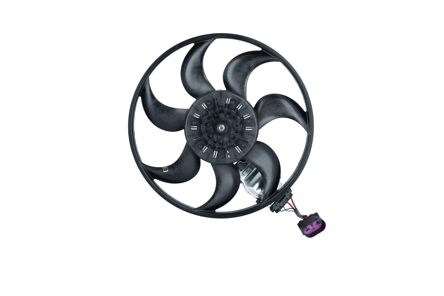 Køleventilator 470106 NRF AUDI A6 C6 Sedan (4F2) 2.7 TDI 2008 180 HK