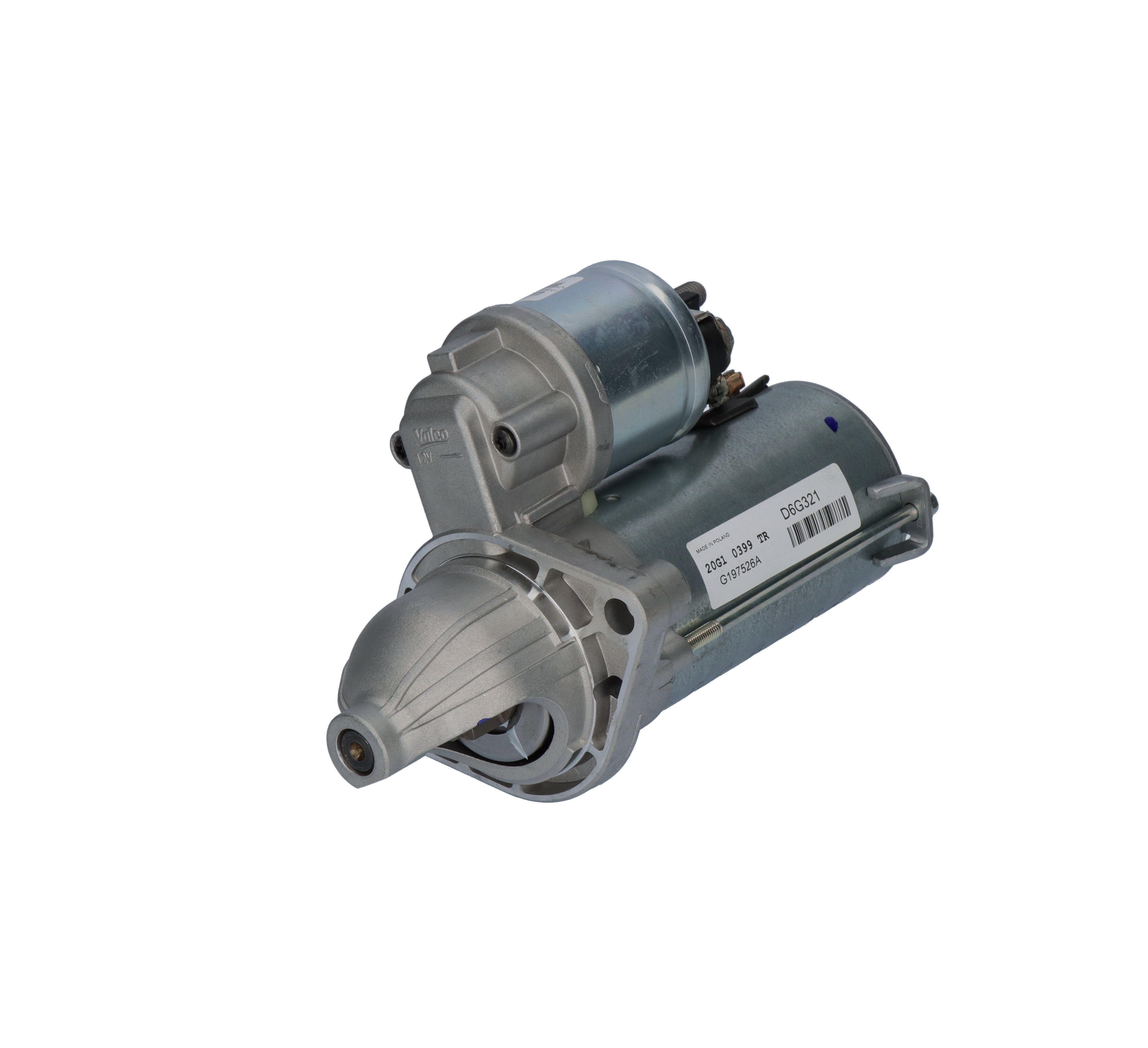 Starter 460443 VALEO FIAT Panda II Hatchback (169) 1.3 JTD Multijet 4x4 (169AXG1A, 169AXG2A) 2012 75 hk