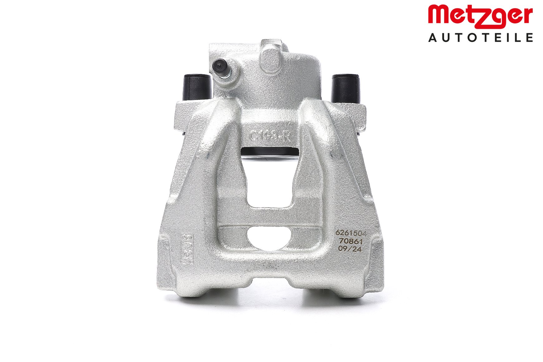 METZGER 6261504 brake caliper FIAT Doblo II Platform/Chassis (263) 1.3 D Multijet (263HXT1A, 263YXT1A, 263YYA1A, 263HYA1A) 80hp 2019