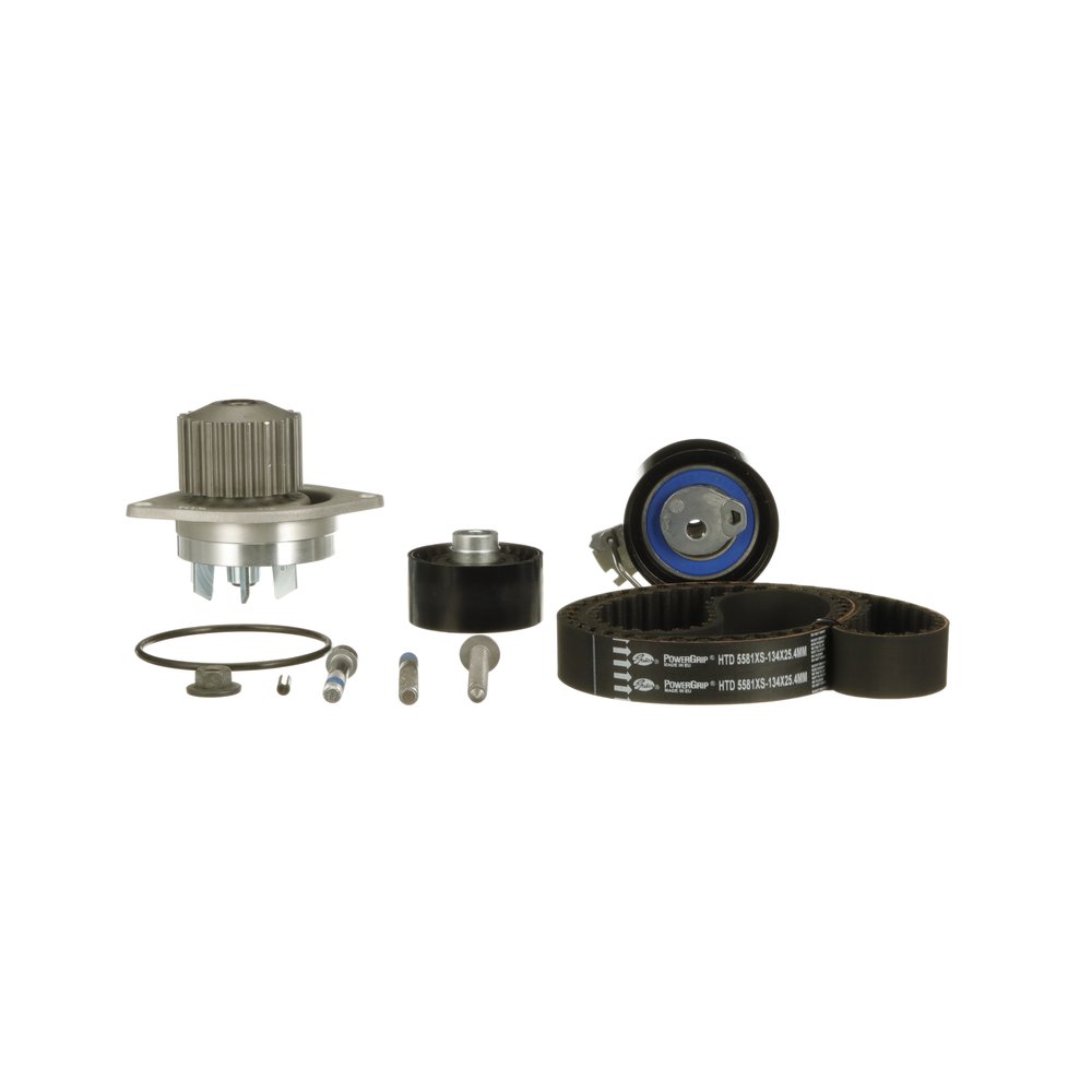 Zahnriemensatz mit Wasserpumpe KP35581XS GATES PEUGEOT 208 II Schrägheck (UB_, UP_, UW_, UJ_) 1.6 VTi (UWNFPW, UWNFJW) 2024 116 PS