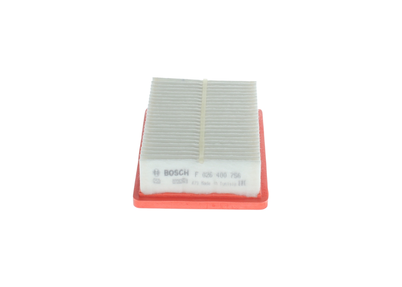 BOSCH F 026 400 756 filtre à air DACIA Jogger I MPV 1.0 TCe 100 ECO-G (RKMT) 101CV 2021