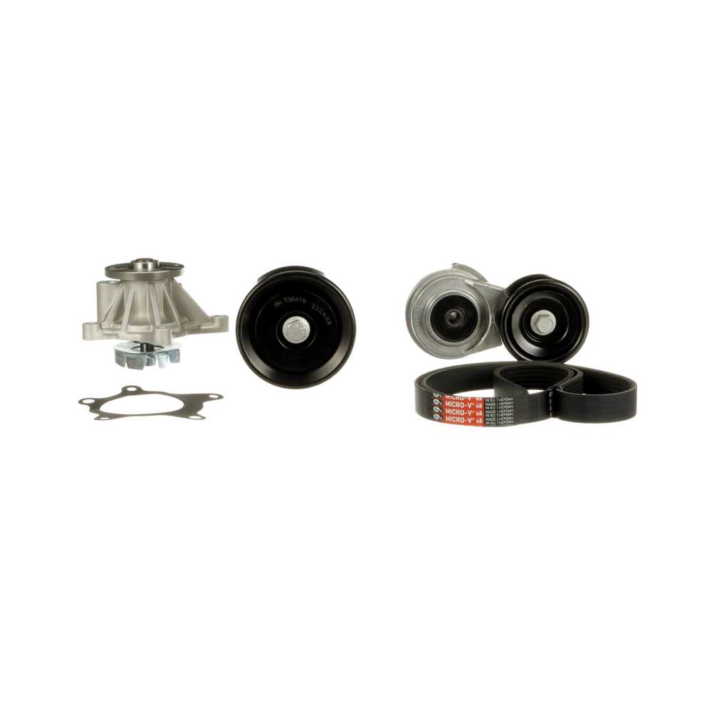 GATES KP96PK2138 Wasserpumpe + Keilrippenriemensatz Kia Rio UB