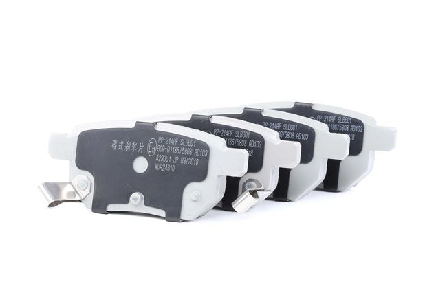 Número OEM T11-3501080BA - Juego de pastillas de freno PP-214AF SSANGYONG, DR, CHERY