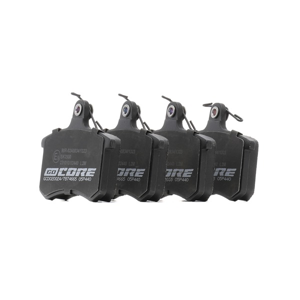 Numéro OEM 443 698 451 C - Plaquettes de frein GCD020024 AUDI, FORD, SEAT, ALFA ROMEO, SKODA