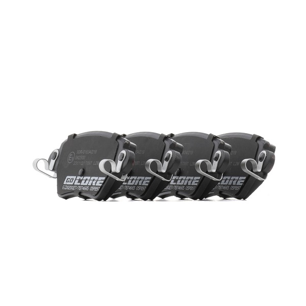 Numéro OEM C2 S33 408 - Plaquettes de frein GCD020027 FORD, MAZDA, IVECO, JAGUAR