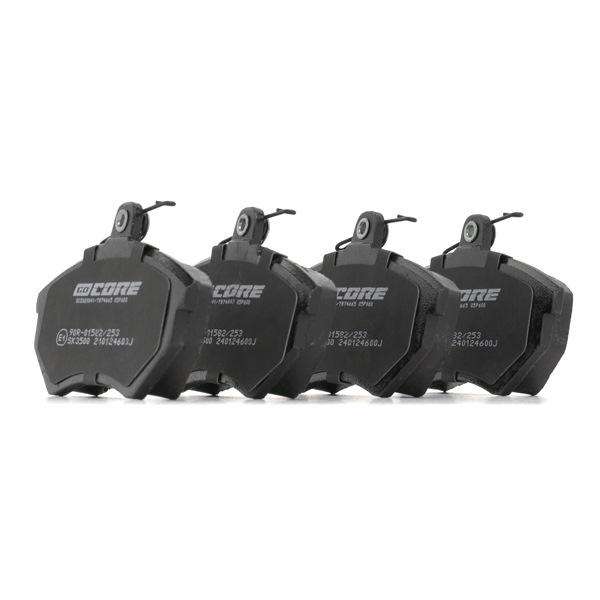 Numéro OEM 8A0 698 151 C - Plaquettes de frein GCD020041 AUDI, SEAT, SKODA, PORSCHE, CHERY