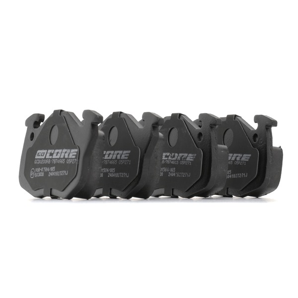 Numéro OEM 77 01 349 969 - Plaquettes de frein GCD020068 RENAULT, PEUGEOT, CITROËN, RENAULT TRUCKS