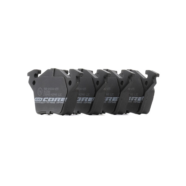 Numéro OEM A 003 420 02 20 - Plaquettes de frein GCD020207 MERCEDES-BENZ