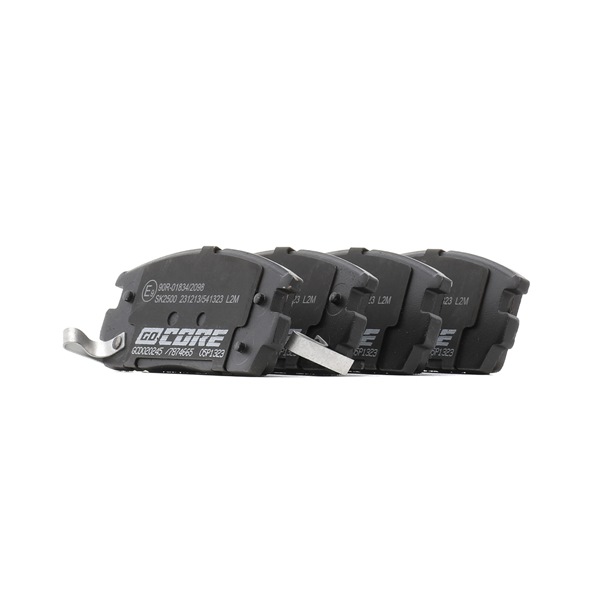 goCORE GCD020245 Bremsbeläge GMC Terrain I 3.0 AWD 268 PS Benzin 2010