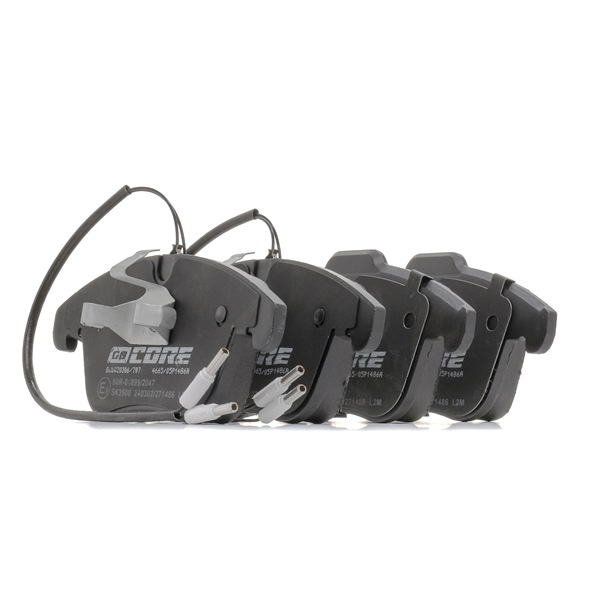 Numéro OEM C2C 42014 - Plaquettes de frein GCD020306 JAGUAR