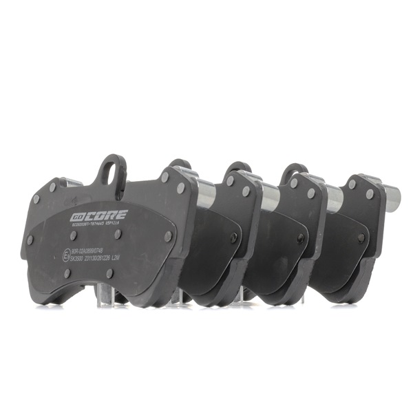 Numéro OEM 7L6 698 151 C - Plaquettes de frein GCD020387 AUDI, SEAT, SKODA, PORSCHE
