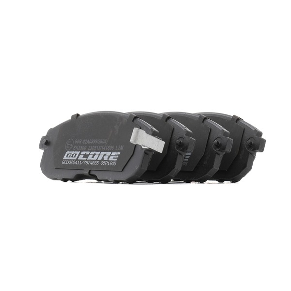 Numéro OEM D1060-EM30C - Plaquettes de frein GCD020411 NISSAN, MAZDA, INFINITI