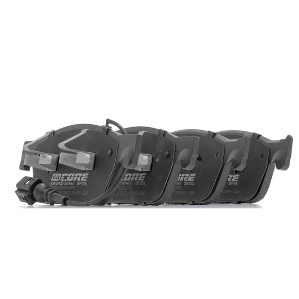 Numéro OEM 7E0 698 151 C - Plaquettes de frein GCD020432 AUDI, SEAT, SKODA