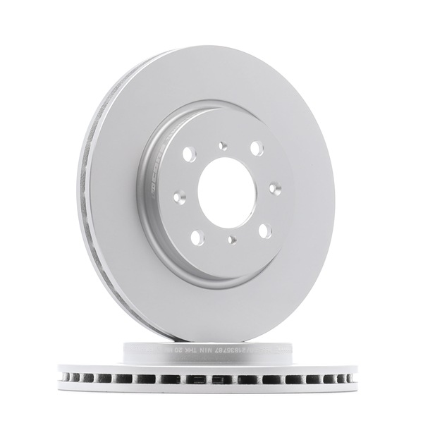 goCORE GCH20710 Brake discs SUZUKI SWIFT 4 (FZ, NZ) 1.2 4WD 91 hp Petrol 2020