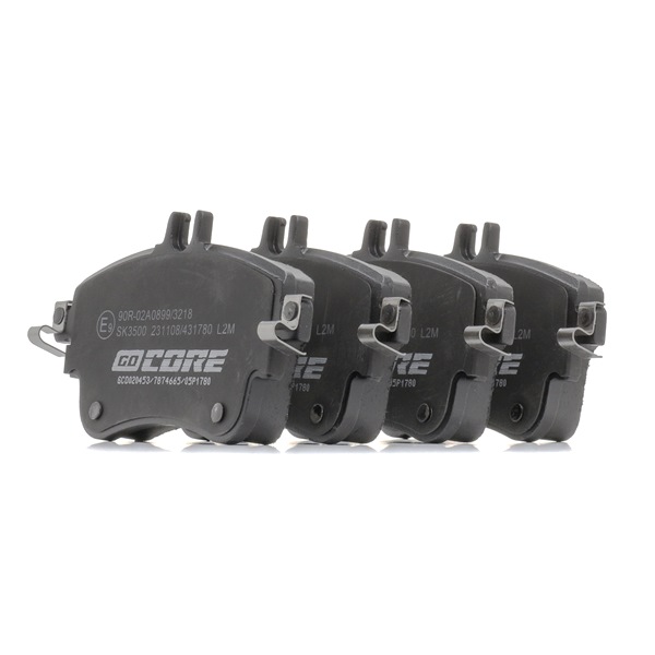 Numéro OEM A 008 420 04 20 - Plaquettes de frein GCD020453 MERCEDES-BENZ