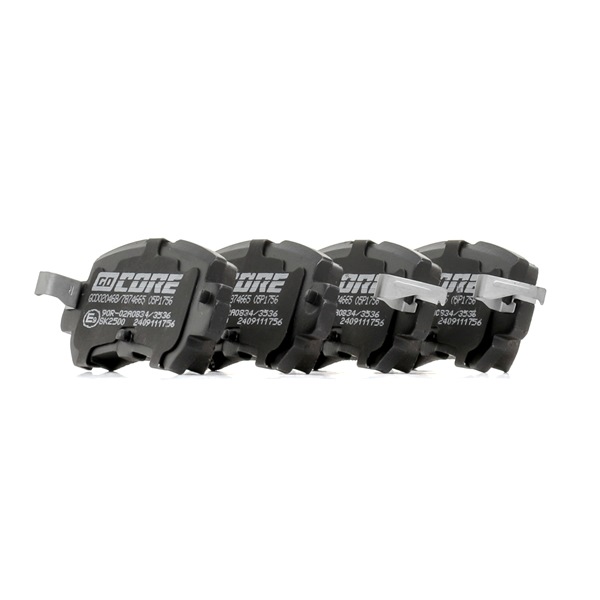 Numéro OEM K0Y1-26-48ZC 9C - Plaquettes de frein GCD020468 MAZDA, MERCURY