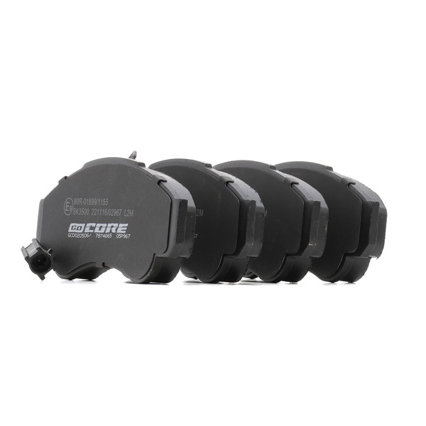 goCORE GCD020506 kit de distribution + pompe à eau FIAT Ducato II Camion plate-forme/Châssis (244) 2.3 JTD 126CV 2014