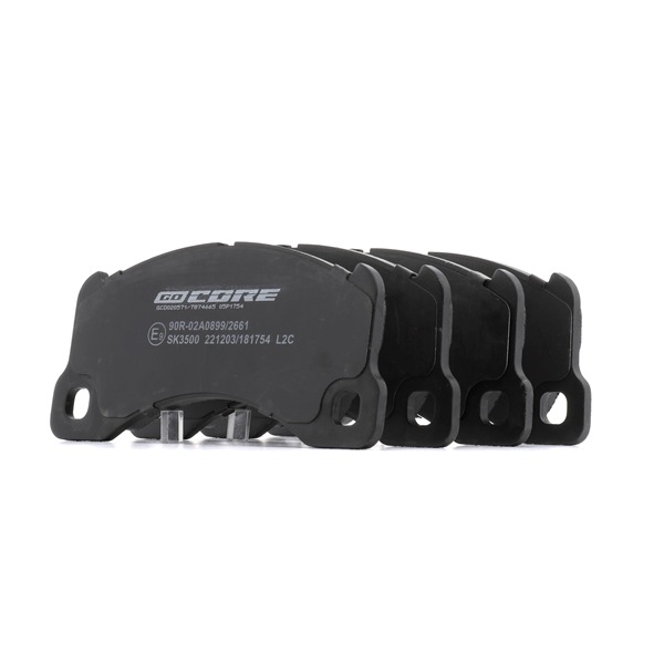 Numéro OEM 95B 698 151 C - Plaquettes de frein GCD020571 CITROËN, PORSCHE