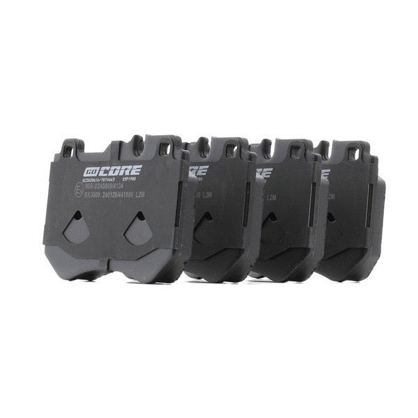 acheter goCORE (GCD020616) Plaquettes de frein