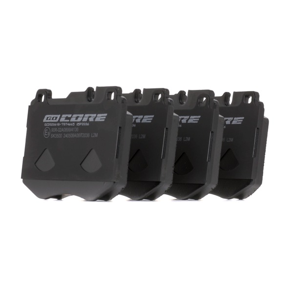 Numéro OEM A 008 420 19 20 - Plaquettes de frein GCD020618 MERCEDES-BENZ