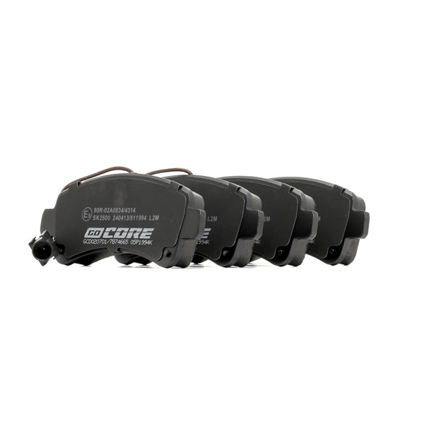 Numéro OEM 7 736 709 4 - Plaquettes de frein GCD020701 CITROËN, FIAT, ALFA ROMEO, IVECO, LANCIA