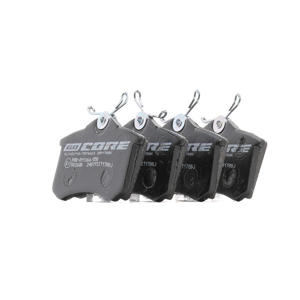 Numéro OEM 1E0 698 451 C - Plaquettes de frein GCD020718 PEUGEOT, CITROËN, AUDI, SEAT, SKODA
