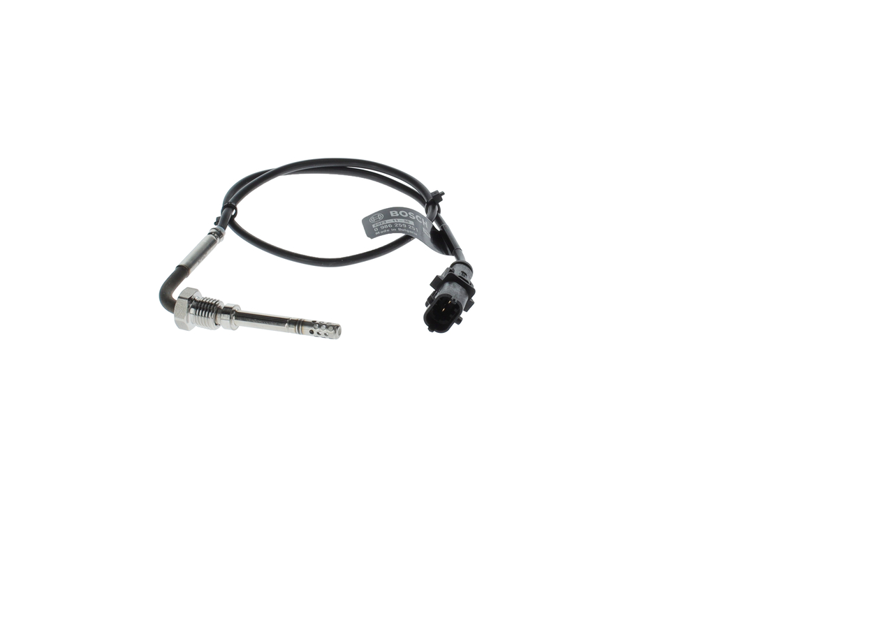 Sensor, exhaust gas temperature 0 986 259 251 BOSCH 5 0410 9529 FIAT, IVECO