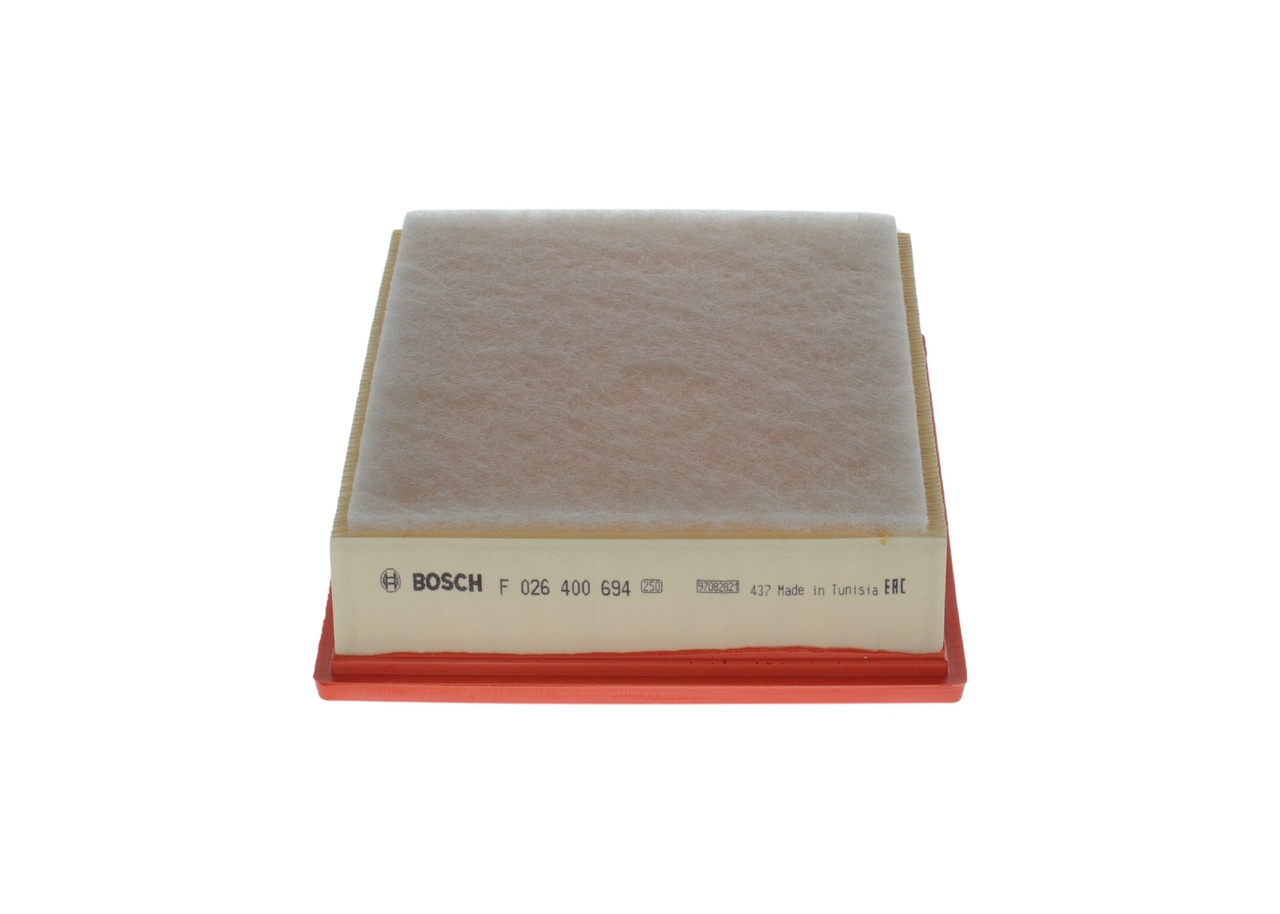 BOSCH | Luftfilter Filterinnsats F 026 400 694 ISUZU D-Max I Flatvogn lastebil / Chassis (TFR, TFS) 2010 billige på nett