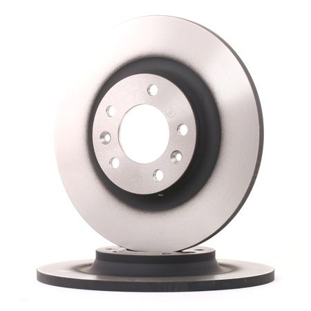 TRW DF4351 brake discs PEUGEOT 407 Saloon 2.0 Flex (6DRFJB) 140hp 2011