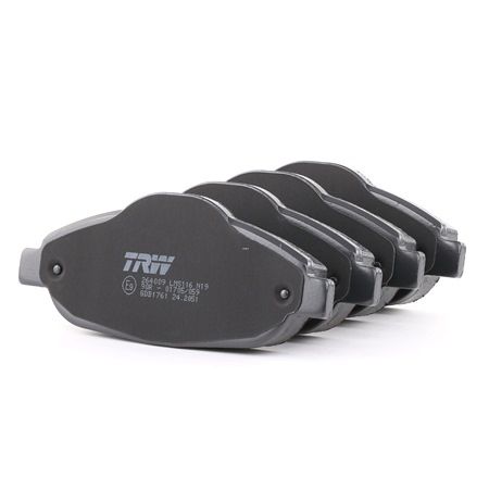 TRW GDB1761 PEUGEOT 3008 (T8) brake pads replacement cost