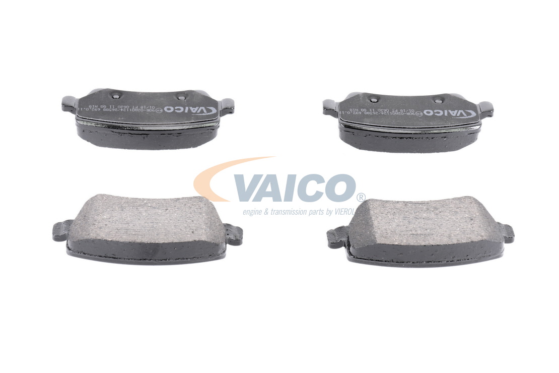OEM nummer 1 566 233 - Bremseklosser V25-8124 VOLVO, FORD, LAND ROVER, VAUXHALL
