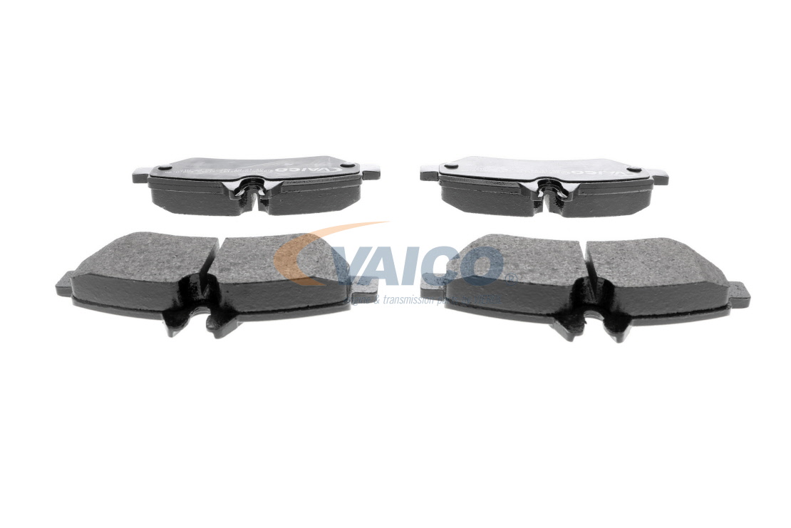 Bremsbeläge V30-8197 VAICO 0044206920 Q+, Erstausrüsterqualität, Hinterachse, mit Befestigungsmaterial