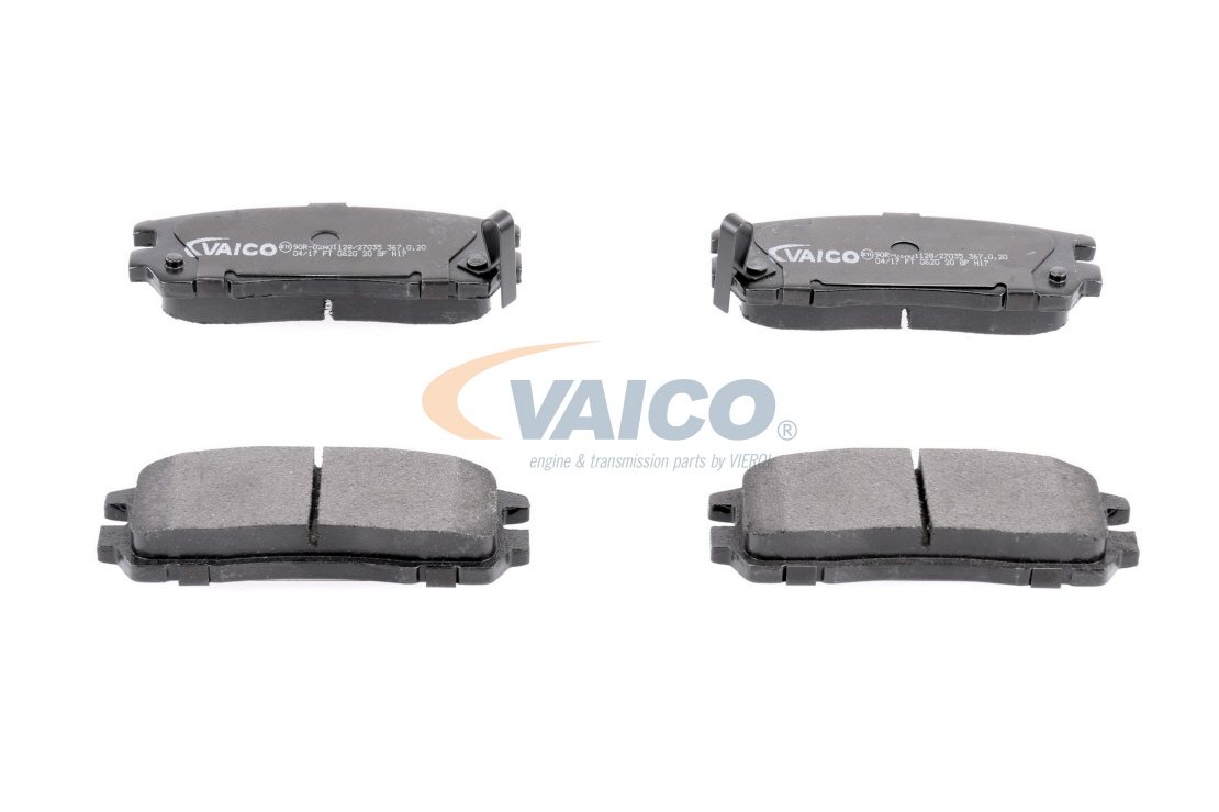 Remblok V40-8037 VAICO ISUZU Trooper II SUV Cabrio (UB) 3.1 TD 1994 114 Pk