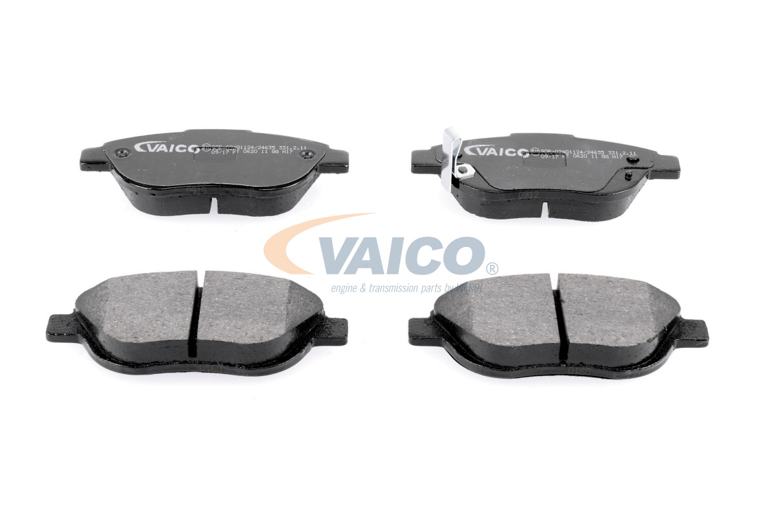 VAICO V40-8040 Brake pads VAUXHALL Corsa Mk3 (D) (S07) 1.3 CDTI 90 hp Diesel 2011