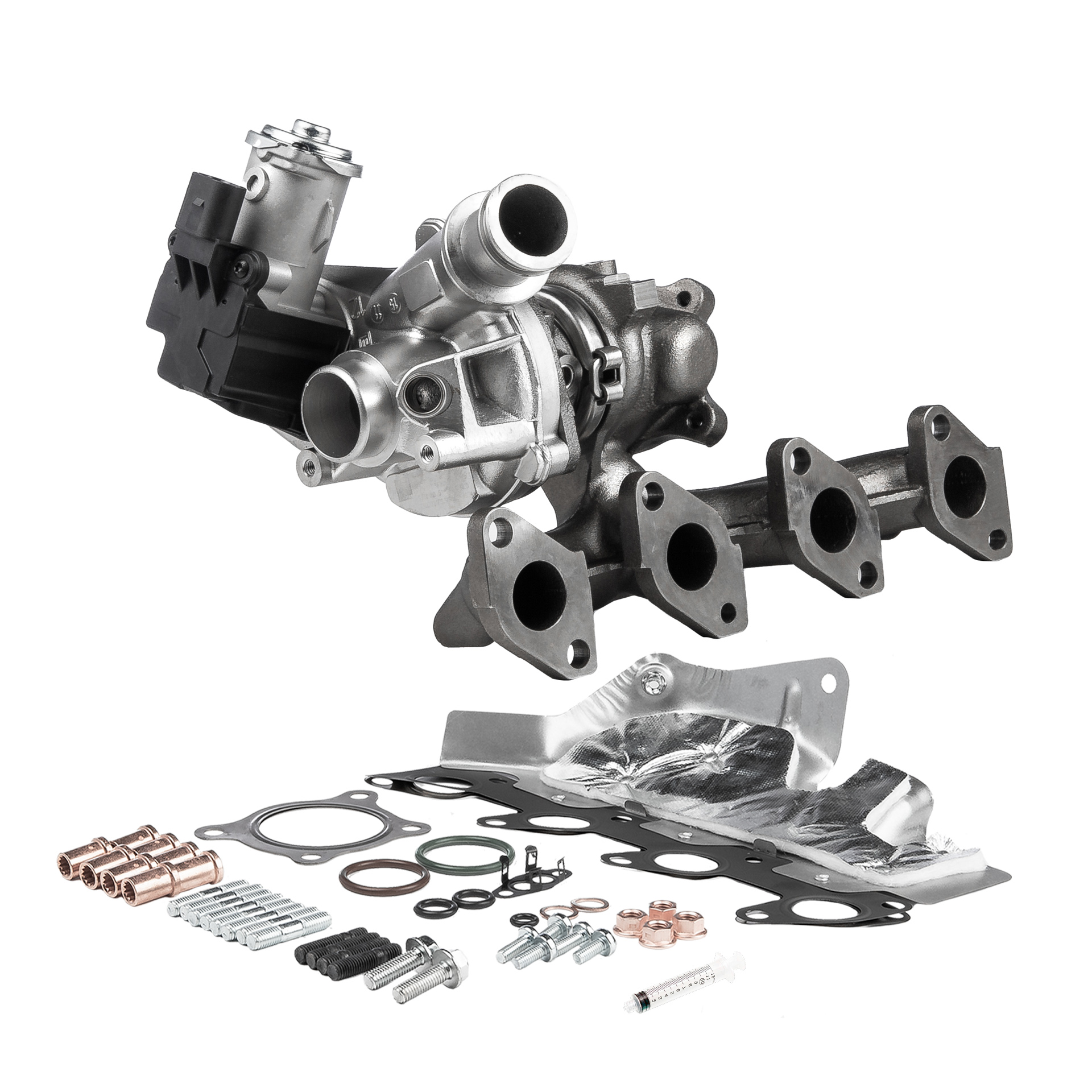 Numéro OEM 03F 145 701 GX - Turbocompresseur 03F145701GRSM PEUGEOT, CITROËN, AUDI, FIAT, SEAT