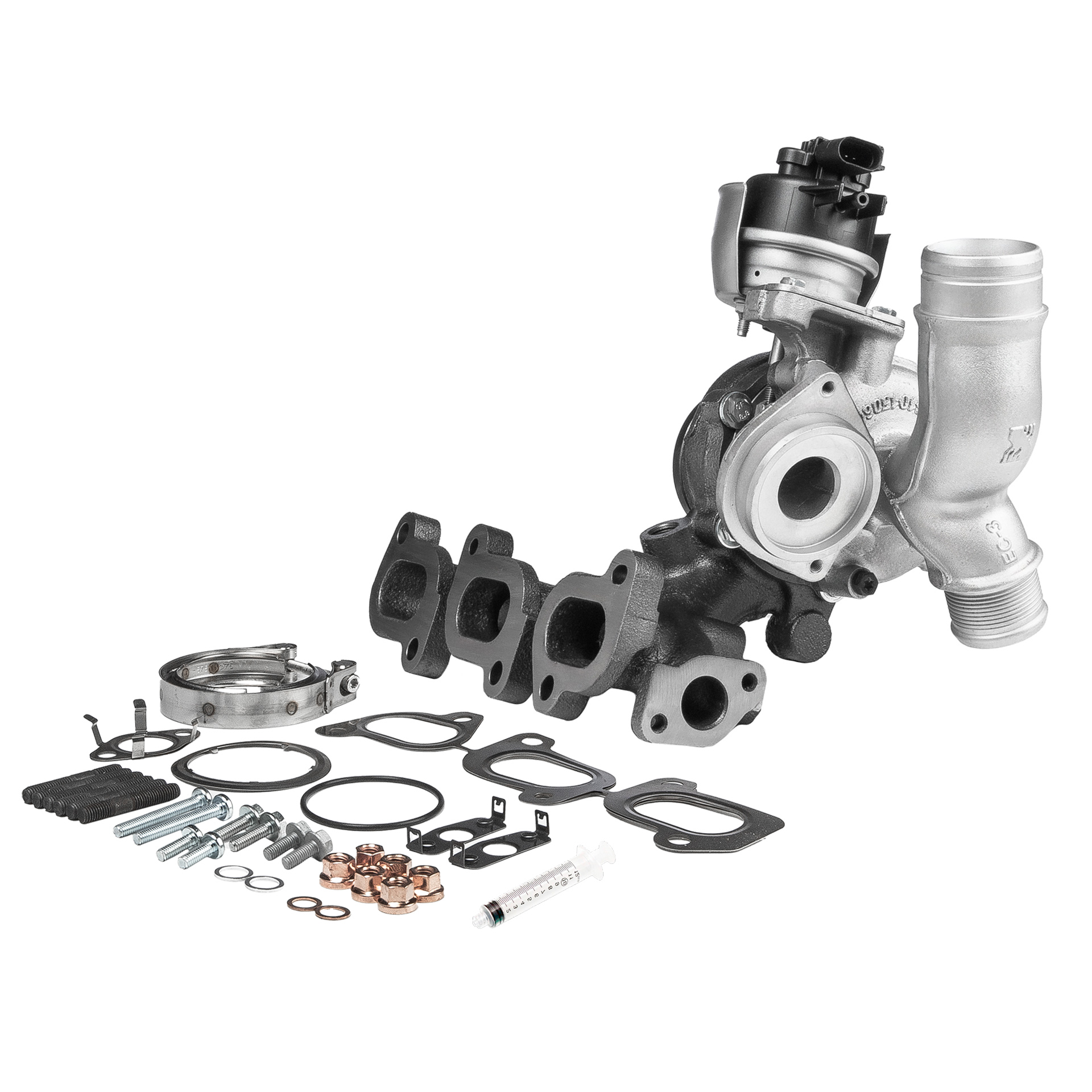 Numéro OEM 04B 253 019 F - Turbocompresseur 16309980005RSM AUDI, MERCEDES-BENZ, SEAT, SKODA