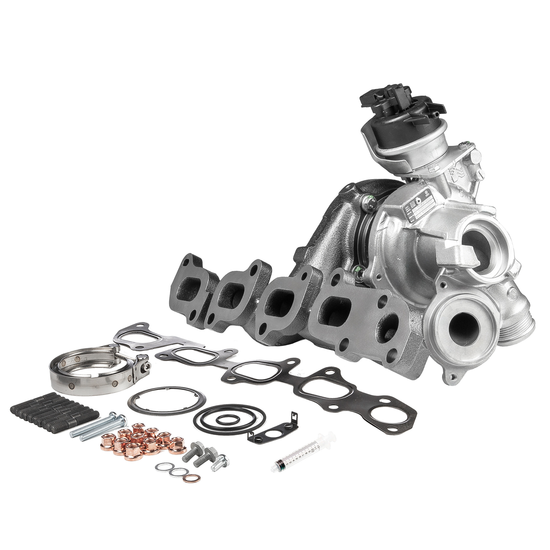 OEM nummer 04L 253 016 F - Turboaggregat 16359880040RSM VW, AUDI, SKODA, SEAT