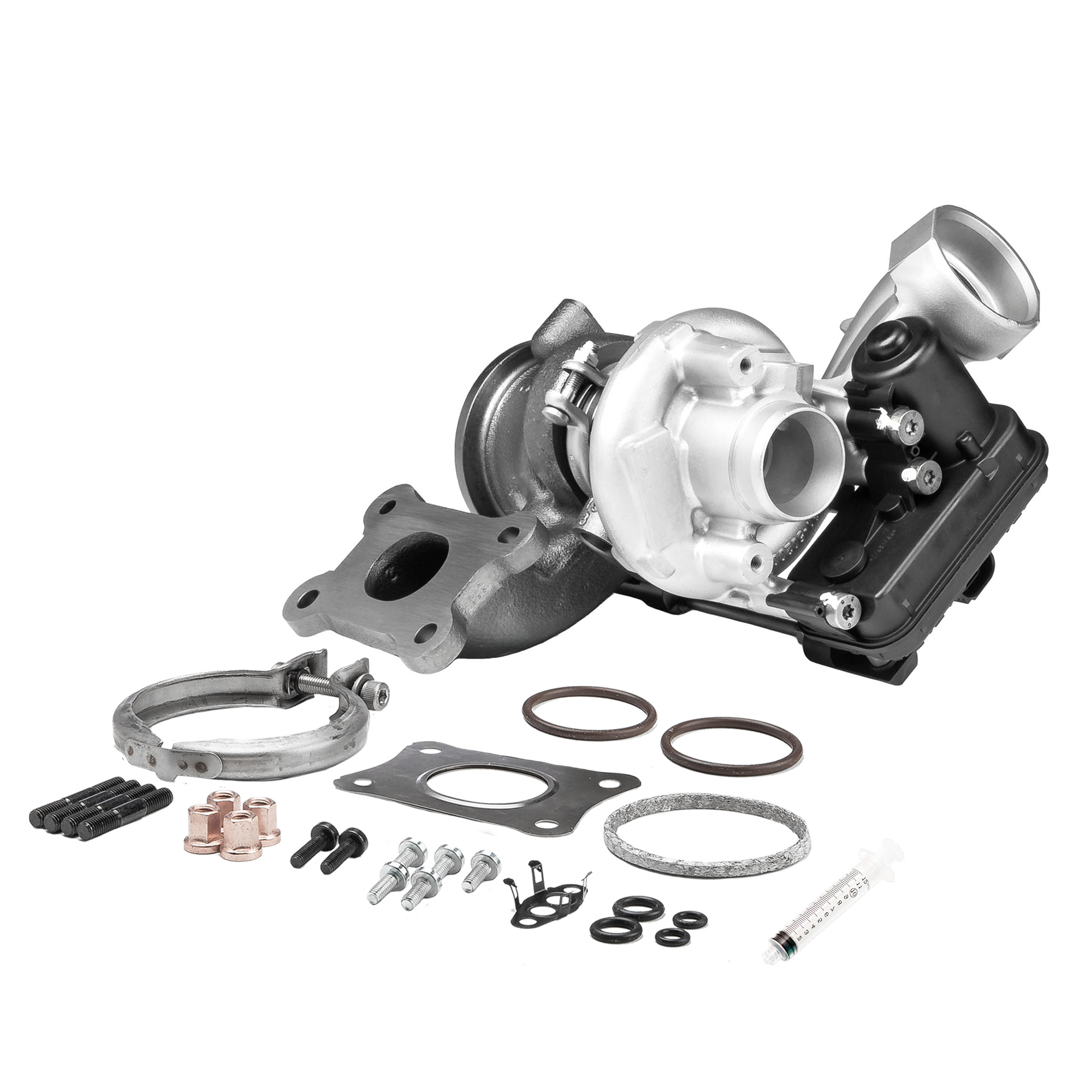 OEM nummer 04E 145 715 F - Turboaggregat 4918001405RSM VW, AUDI, SKODA, MITSUBISHI, SEAT