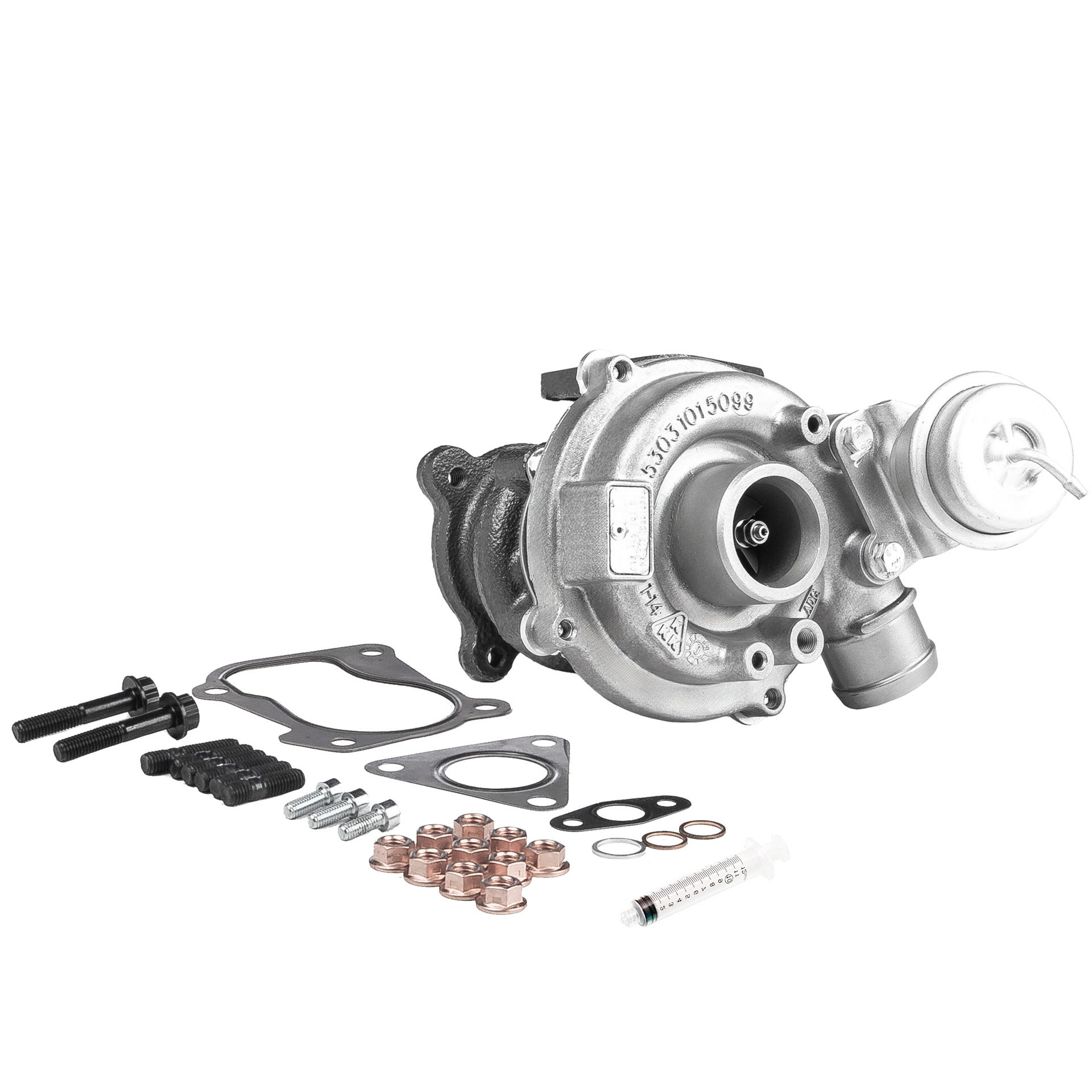 Número OEM 038 145 701 D - Turbocompressor 53039880015RSM VW, AUDI, FORD, SEAT, SKODA