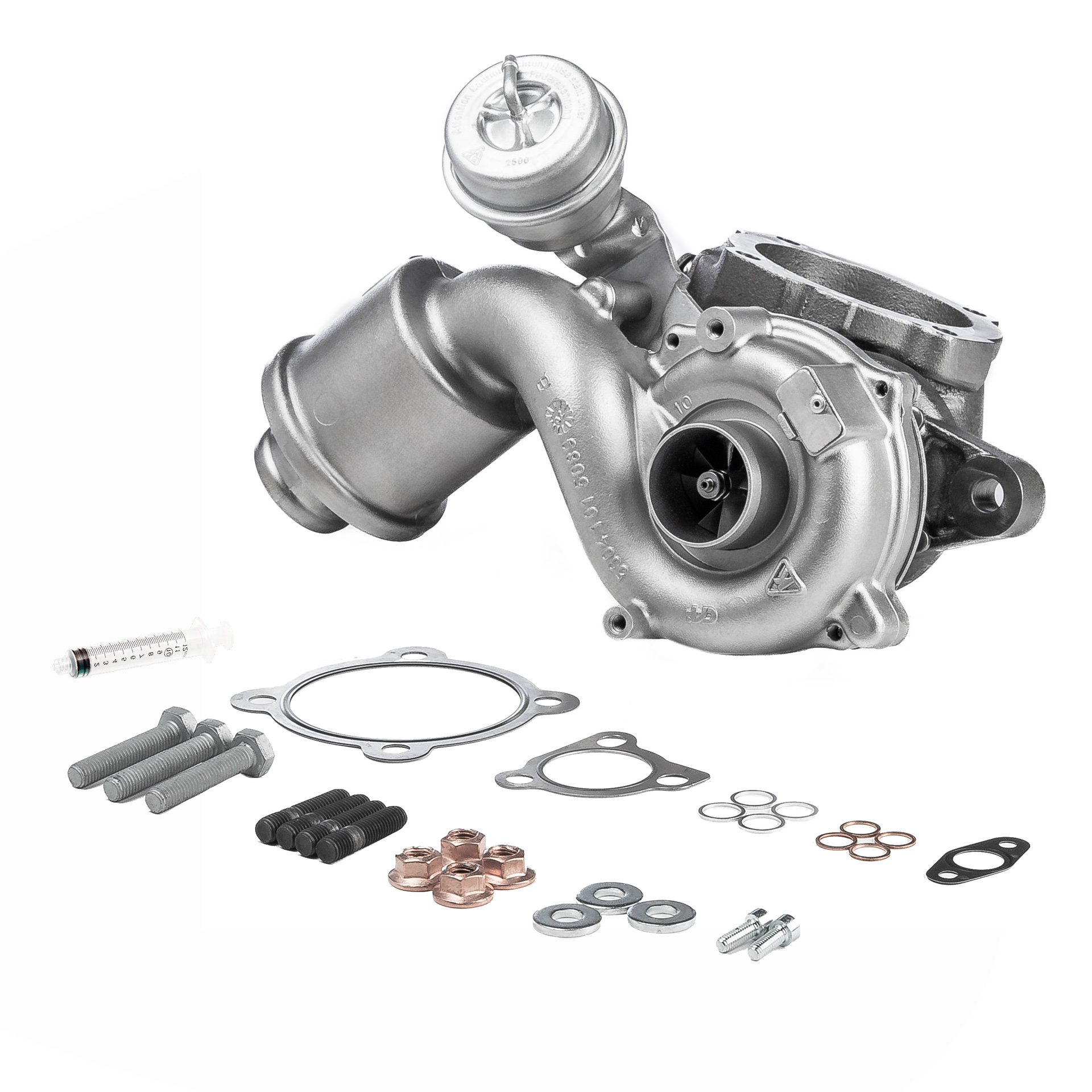 Número OEM 06A 145 704 T - Turbocompressor 53039880052RSM VW, AUDI, SEAT, SKODA, CUPRA