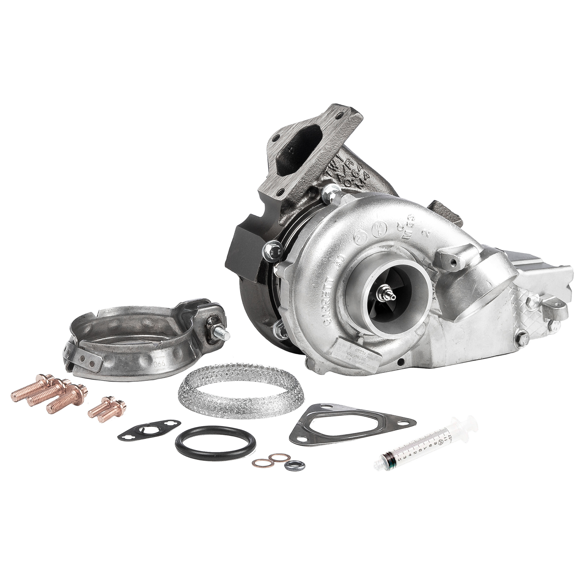 Número OEM 647 096 00 99 - Turbocompressor 727463-5001RSM RENAULT, BMW, VW, MERCEDES-BENZ, OPEL