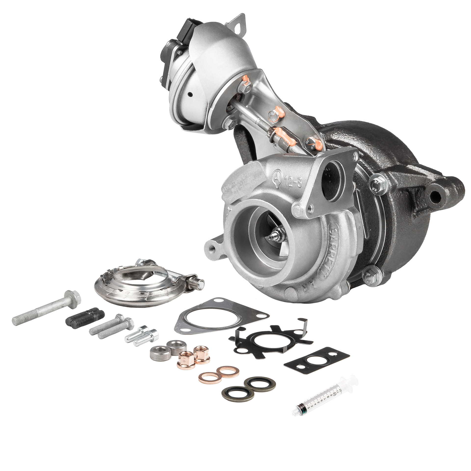 Numéro OEM 0375 J1 - Turbocompresseur 756047-5001RSM PEUGEOT, CITROËN, FIAT, LANCIA