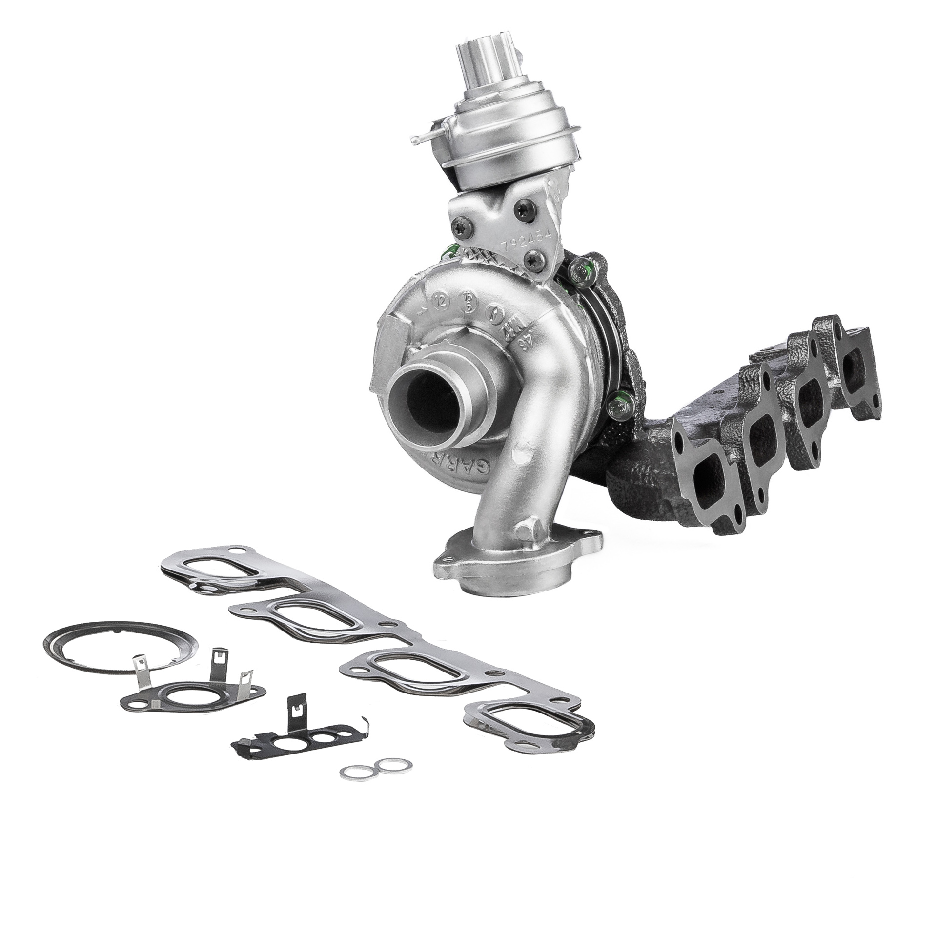 Turbolader 803955-5001RSG BR Turbo Volkswagen Crafter 30-50 Flatbed Vrachtwagen/Chassis (2F) 2.0 TDI 2016 140 Pk