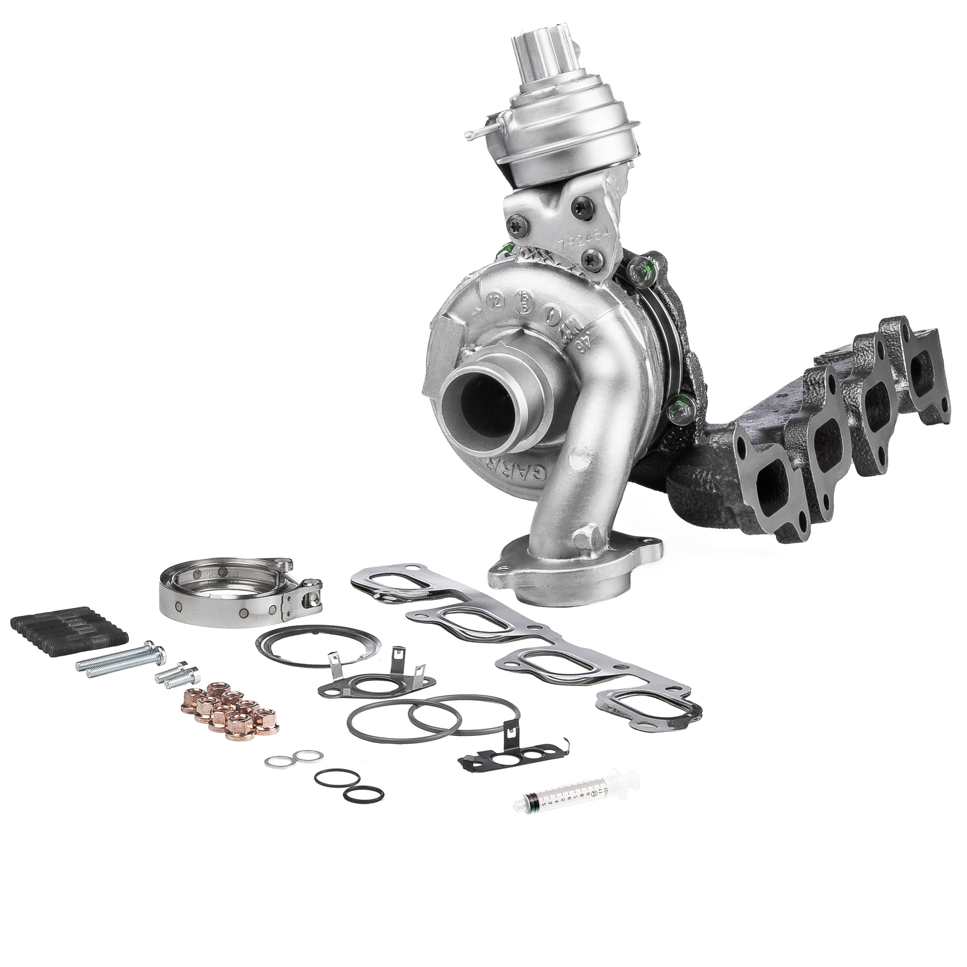 Turbolader 803955-5001RSM BR Turbo Volkswagen Crafter 30-50 Flatbed Vrachtwagen/Chassis (2F) 2.0 TDI 2015 140 Pk